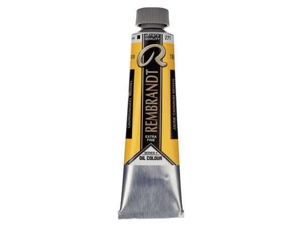 Artequipment TALENS REMBRANDT 40ML 271 - CADMIUM YELLOW MEDIUM - uniw oljemaling