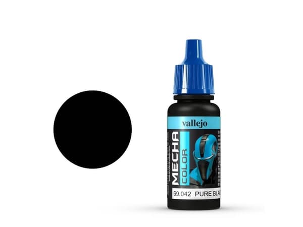 Vallejo 69.042, Sort, Acryl maling, Væske, 17 ml, 1 stykker |