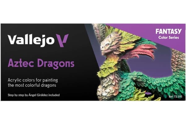 Vallejo Vallejo: 72.195 - Game Color - Aztec Dragons (8x18 ml)
