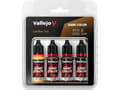 Miniatyrbild 2 av 2: Vallejo Vallejo: 72.385 - Game Color - Leather Set 4 x (18 ml)
