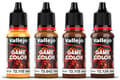 Miniatyrbild 1 av 2: Vallejo Vallejo: 72.385 - Game Color - Leather Set 4 x (18 ml)