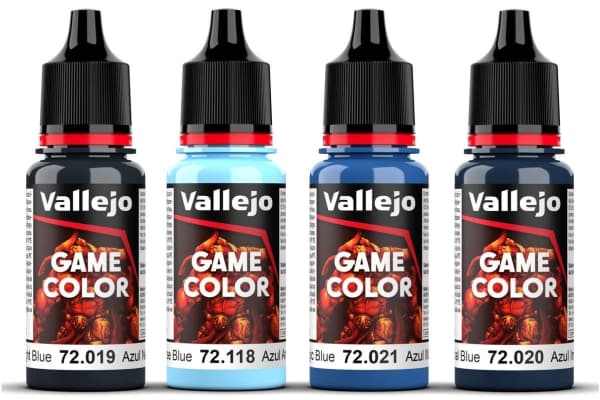 Vallejo Vallejo: 72.376 - Game Color - Blue Color Set 4 x (18 ml)