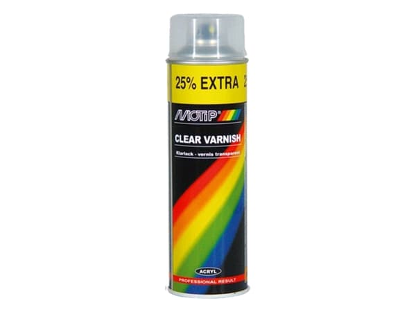 Motip Universal Clearcoat Högblank klarlack 500ml.