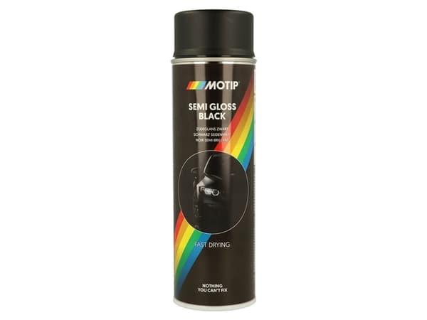 Motip Universalfärg svart halvmatt 500ml.