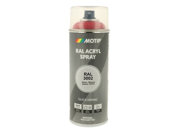 Motip Ral 3002 high gloss carmine red
