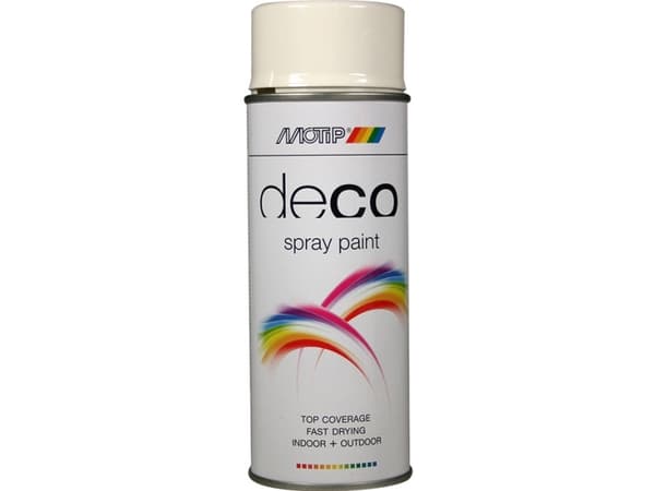 Motip deco Ral 9010 Renhvid 400ml.