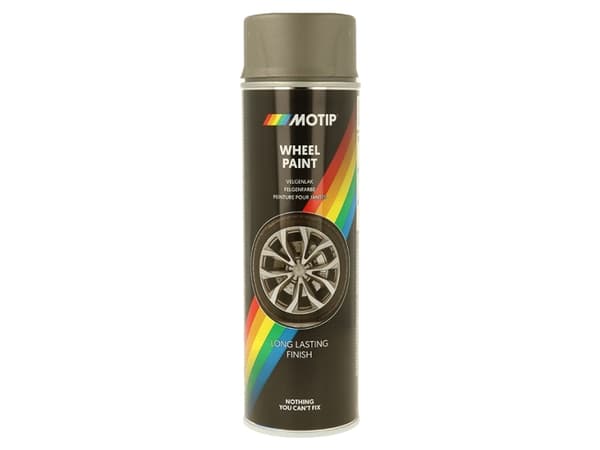 Motip Universalfärg fälgspray stål 500ml.