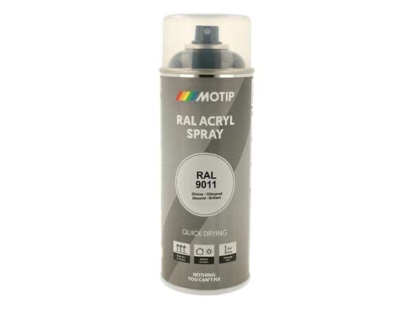 Motip Ral 9011 high gloss graphite black
