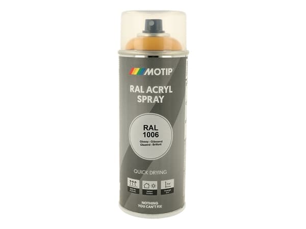 Motip Ral 1006 high gloss corn yellow