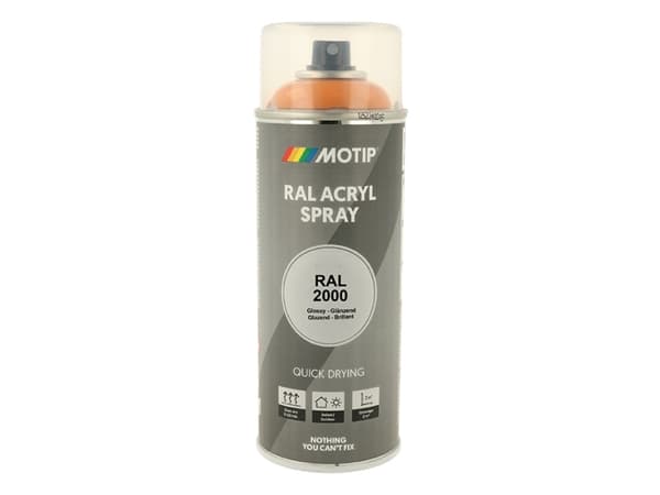 Motip Ral 2000 high gloss yellow orange