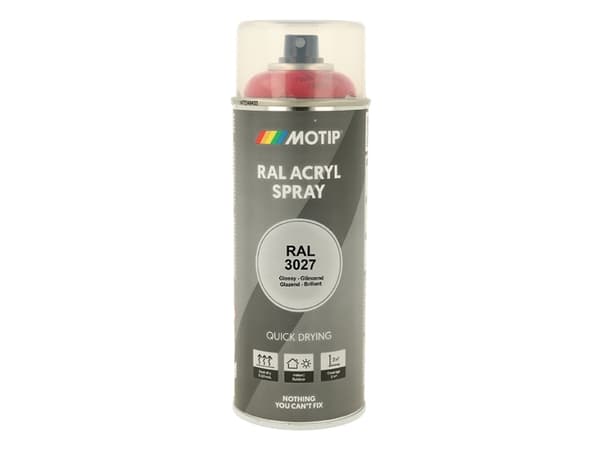 Motip Ral 3027 high gloss raspberry red