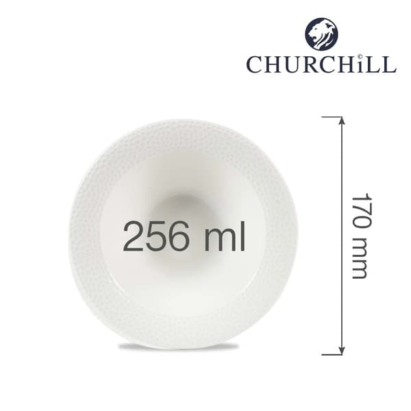 Skål til morgenmadsflager Isla 256 ml, 170 mm - 6stk