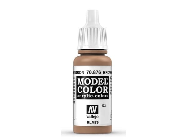 Vallejo 70.876, 17 ml, Brun, Matte, Flaske