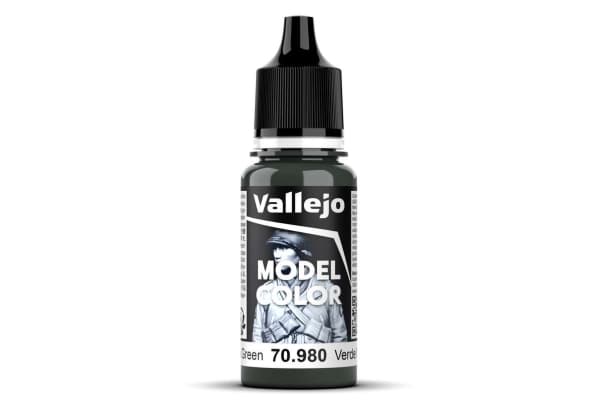 Vallejo 70.980, 17 ml, Grön, Matt, Flaska