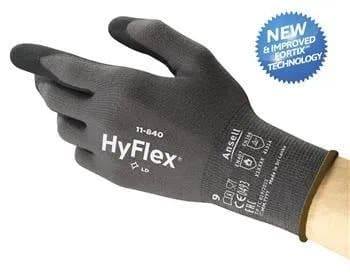Montagehandske HyFlex 11-840 sort/grå 9