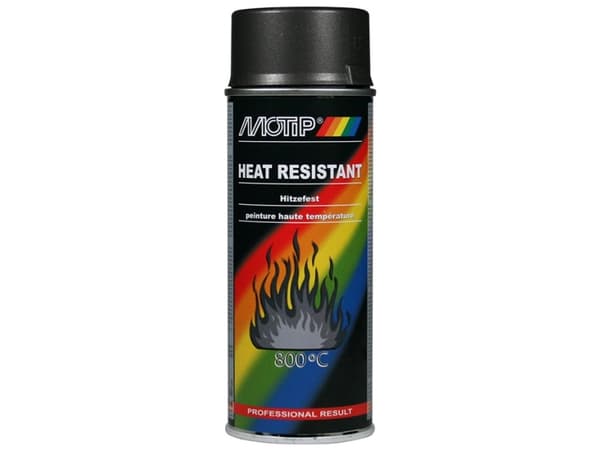 Varmefast mørk antracit 400ml 800gr.