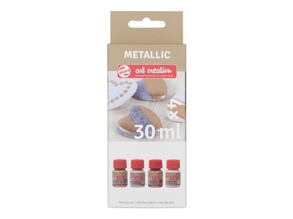 Talens Art Creation Metallic set Basic | 4 x