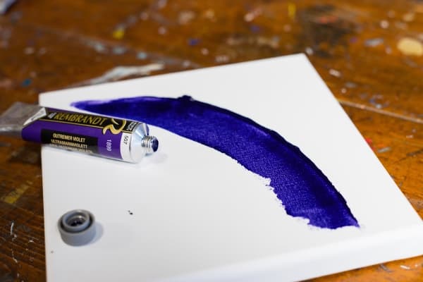 Rembrandt Oil Colour Tube Ultramarine Violet 507