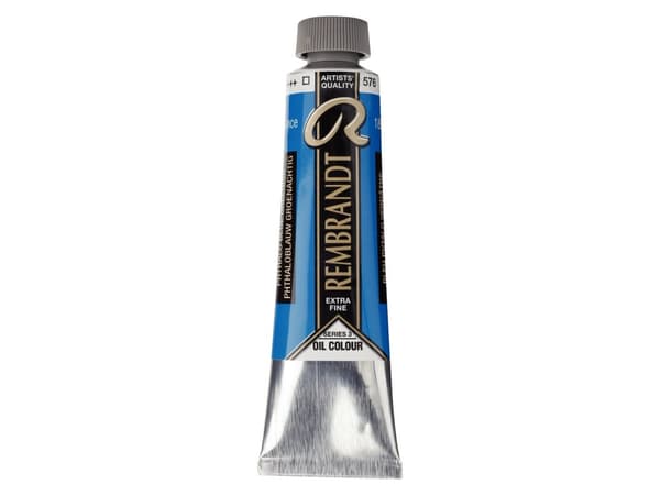 Rembrandt Oil Colour Tube Phthalo Blue Greenish 576