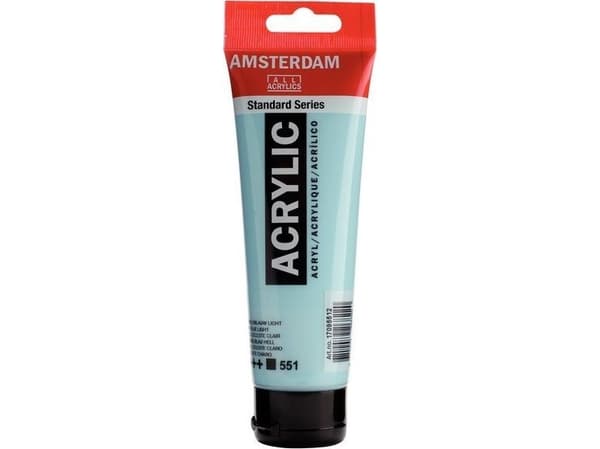 Artequipment TALENS AMSTERDAM akrylmaling 120ml 551 - SKY BLUE LIGHT uniw