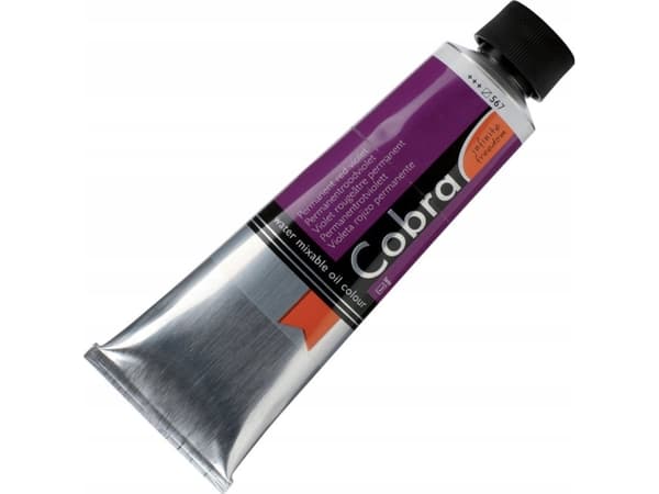 Cobra Artist Water-Mixable Oil Colour Tube Permanent Red Violet 567