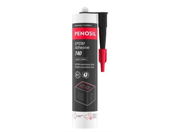 Självhäftande Penosil Epdm 740 Svart. 290 ml