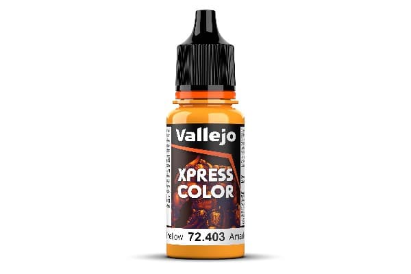 Vallejo 72.403, Gul, Akrylfärg, Vätska, 18 ml, 1 styck