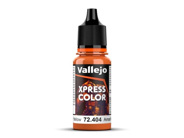 Vallejo 72.404, Gult, Acryl maling, Væske, 18 ml, 1 stykker