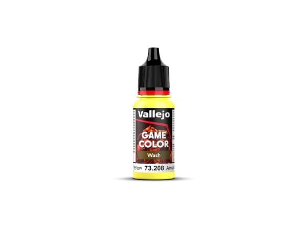 Vallejo 73.208, Keltainen, Akryylimaali, Nestemäinen, 18 ml, 1 kpl