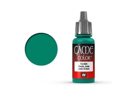 Vallejo Jade Green, Grön, Akrylfärg, Vätska, 17 ml, 1 styck