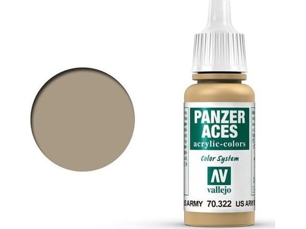 Vallejo 70.322, Brun, Acryl maling, Væske, 17 ml, 1 stykker