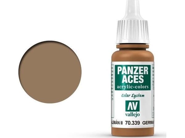Vallejo 70.339, Brun, Akrylfärg, Vätska, 17 ml, 1 styck