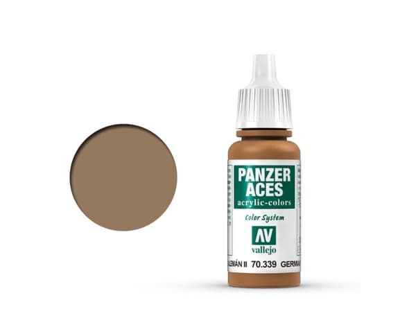 Vallejo 70.339, Ruskea, Akryylimaali, Nestemäinen, 17 ml, 1 kpl