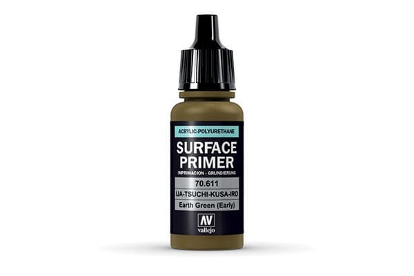 Vallejo 70.611, Grön, Akrylprimer, 17 ml, 1 styck