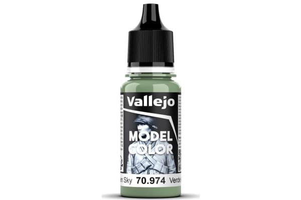Vallejo 70.974, 17 ml, Grön, Matt, Flaska