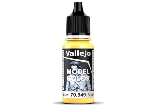 Vallejo 70.949, 17 ml, Gul, Matt, Flaska
