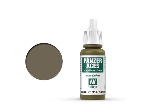 Vallejo 70.314, 17 ml, Grønn, Matte, Flaske