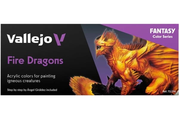 Vallejo Vallejo: 72.196 - Game Color - Fire Dragons (8x18 ml)