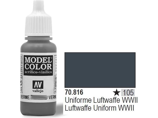 Vallejo 70.816, 17 ml, Blå, Matte, Flaske