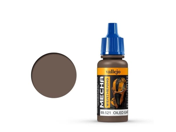 Vallejo 69.521, Brun, Acryl maling, Væske, 17 ml, 1 stykker