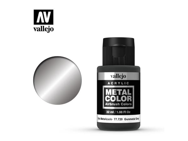 Vallejo 77.720, Grå, Vannmaling, Væske, 32 ml, 1 stykker