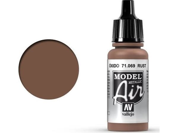 Vallejo 71.069, 17 ml, Brun, Matt, Flaska