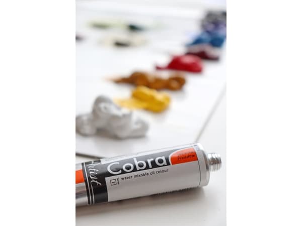 Artequipment COBRA OLJEMALING BLANDET MED VANN 10X40ML + TILBEHØR uniw