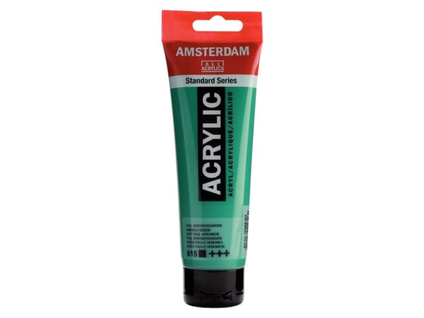 Amsterdam Standard Series Acrylic Tube Emerald Green 615