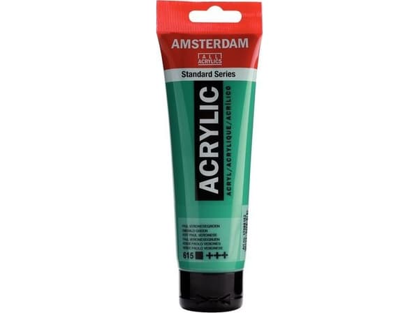 Amsterdam Standard Series Acrylic Tube Emerald Green 615