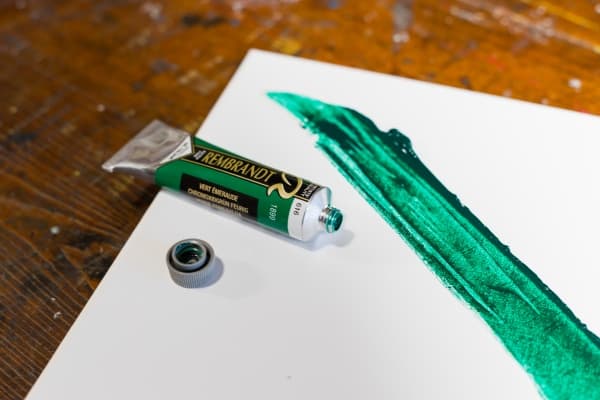 Rembrandt Oil Colour Tube Viridian 616