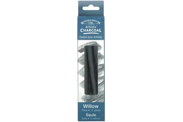 Willow charcoal thick 12pcs
