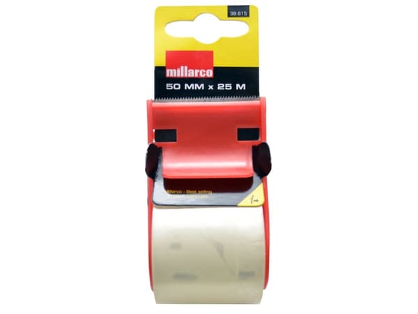 Home it Work® tapedispenser med 1 rulle tape 50 mm x 25 meter