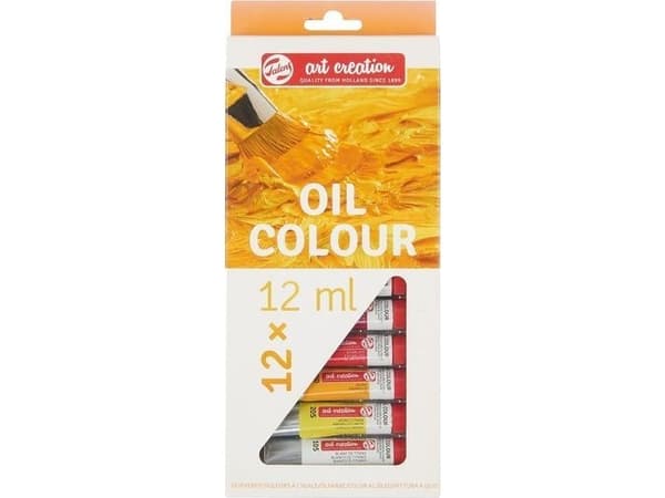 Artequipment TALENS Art Creation Oljemaling 12 x 12 ml univ