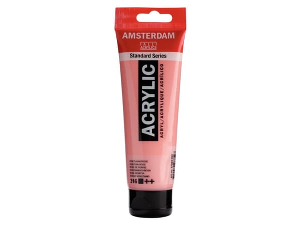 Amsterdam Standard-sarjan akryyliputki Venetian Rose 316